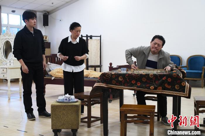 “上海闲话”版舞台剧《长恨歌》首次公开排练现场(图8)